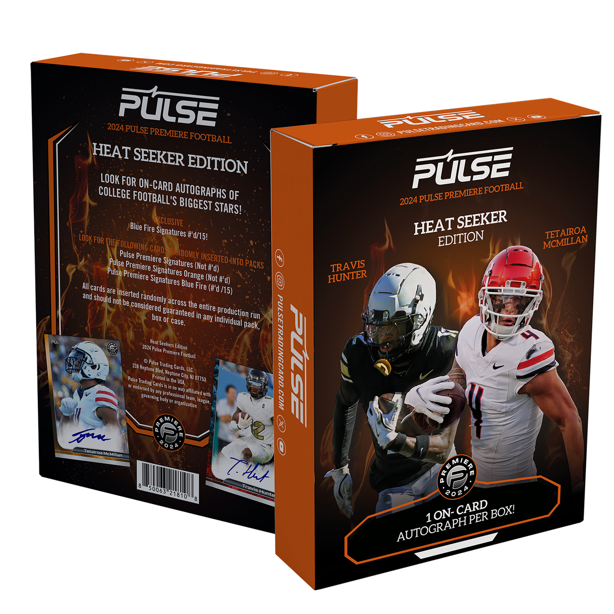 2024 Pulse Premiere Football Heat Seekers Edition by Pulse Trading Cards