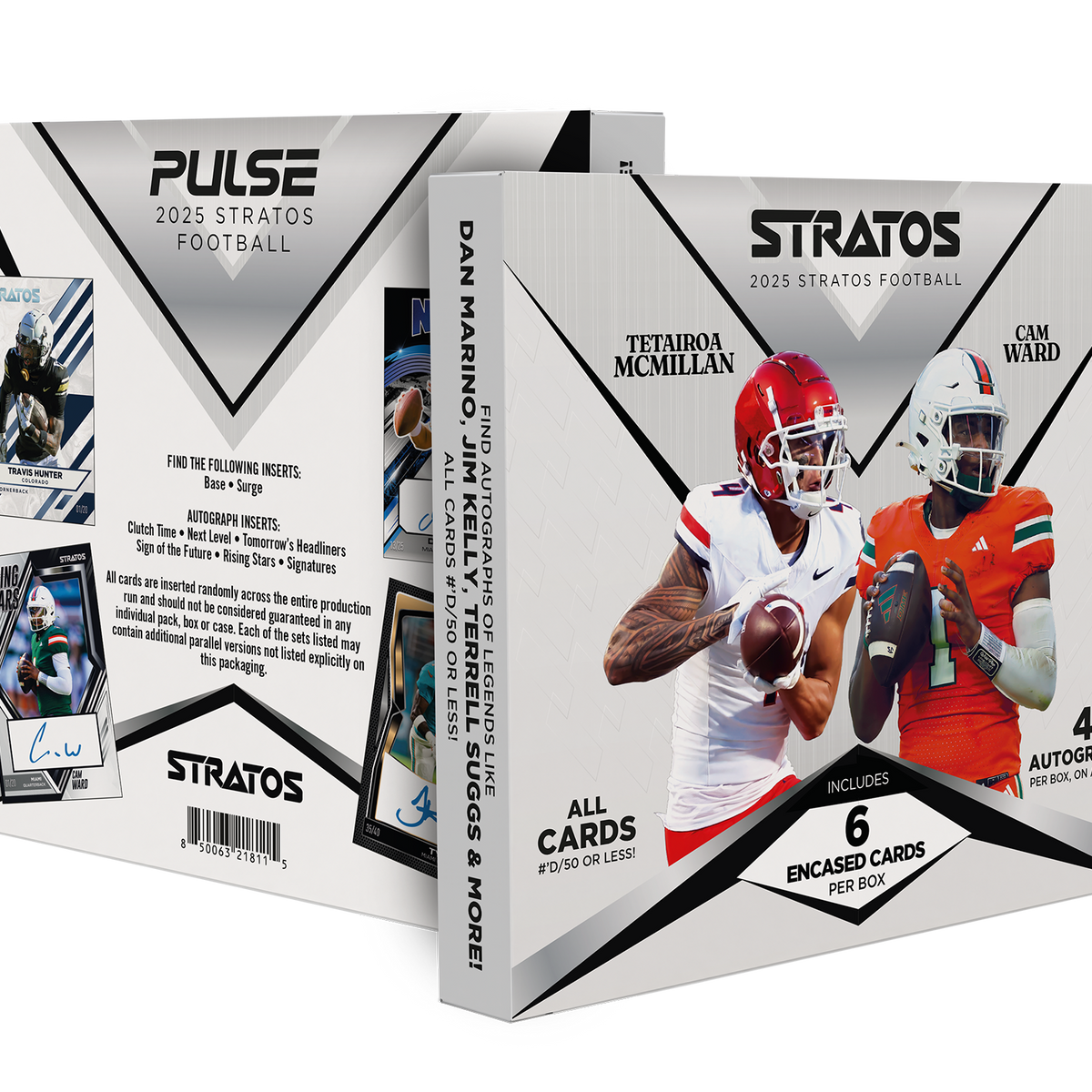2025 Pulse Stratos Football by Pulse Trading Cards