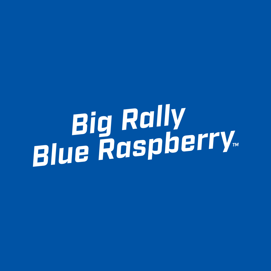 Big Rally Blue Raspberry
