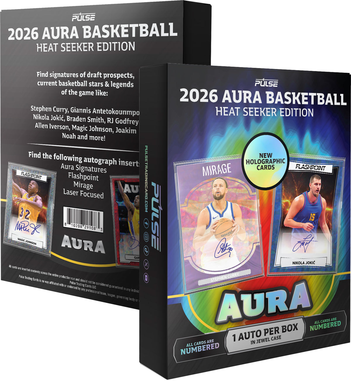 2026 Pulse Aura Basketball Heat Seeker Edition (1 Autograph Per Box)