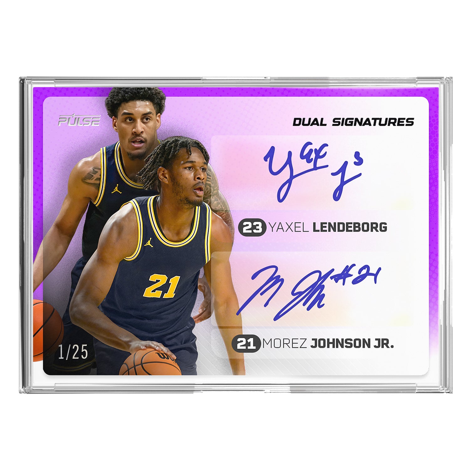 2026 Pulse On Demand Dual Signatures – Yaxel Lendeborg & Morez Johnson