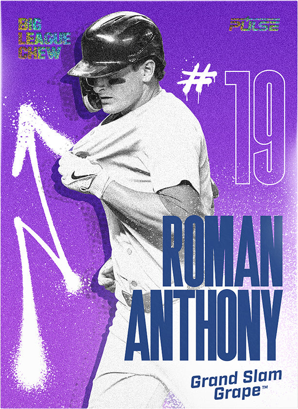 Big League Chew trading card mockup