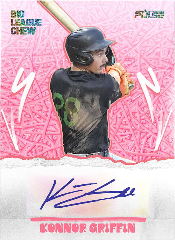 Konnor Griffin — Shredded Signature card